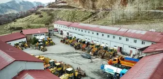 Bitlis Belediyesi karla mücadele hazırlıklarını tamamladı