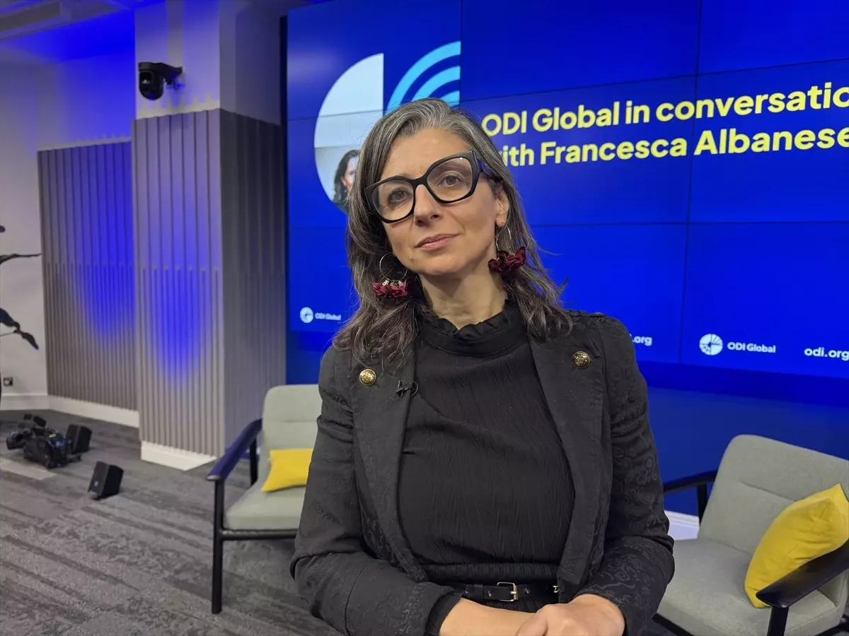 BM Filistin Özel Raportörü Albanese, Gazze'deki soykırım karşısında gerçeğin susturulamayacağını söyledi Açıklaması