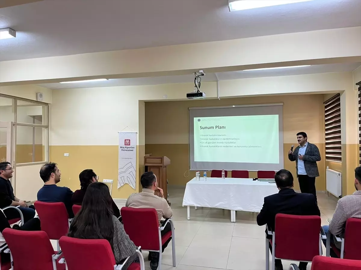 Bulanık'ta 'Sağlıklı Yaşam Davranışları Çalıştayı' düzenlendi