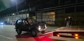 Bursa'da 'dur' ihtarına uymayan ehliyetsiz sürücüye 150 bin lira ceza