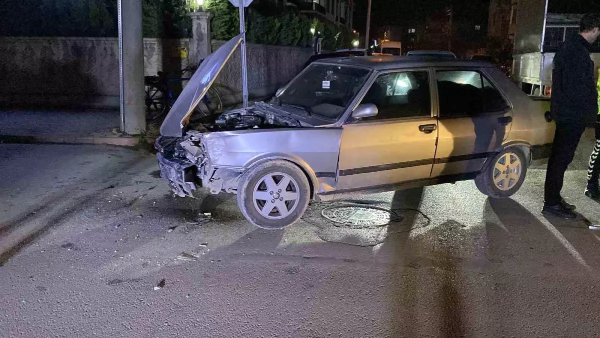 Bursa'da trafik kazası: 1 yaralı