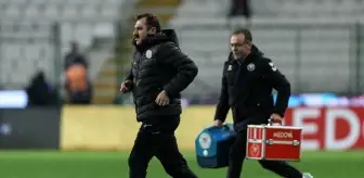 Çaykur Rizespor'da kulüp doktoru rahatsızlanınca yeşil sahada başhekim görev yaptı