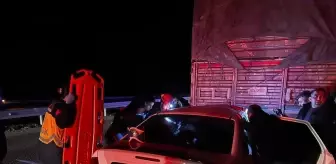 Çorum'da tırla çarpışan otomobilin sürücüsü öldü