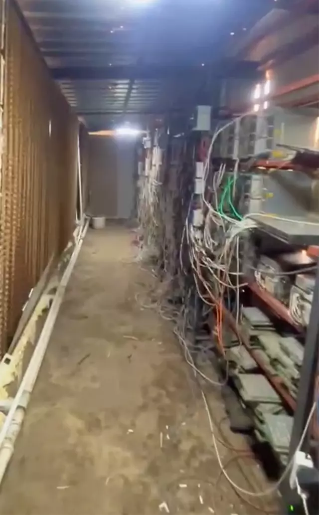 Barn-like facility! The team that entered couldn't believe their eyes