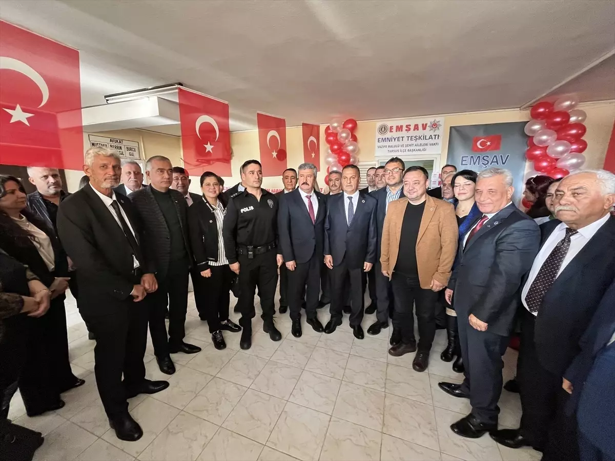 EMŞAV Tarsus hizmet binası açıldı
