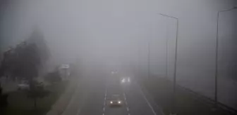 Eskişehir'de sis etkili oldu