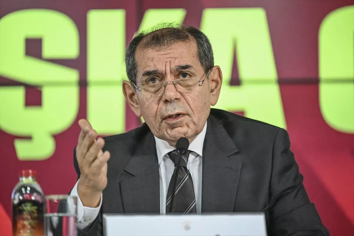 Galatasaray Kulübü Başkanı Dursun Özbek'ten TFF Başkanı Hacıosmanoğlu'na tepki Açıklaması