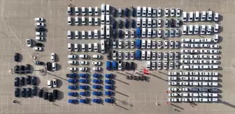 Gaziantep'te emniyet ve jandarma teşkilatının filosuna 259 araç eklendi