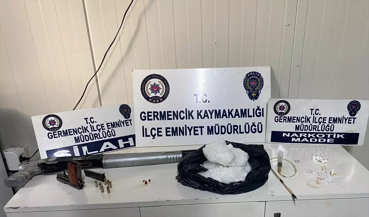 Germencik'te uyuşturucu operasyonunda 1 şüpheli tutuklandı