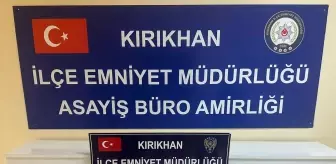 Hatay'da üst aramalarında silah bulunan 2 şüpheli yakalandı