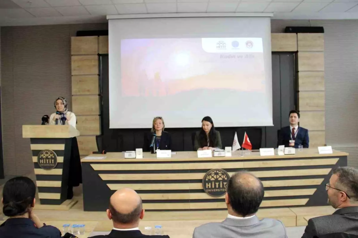 Hitit Üniversitesi'nde düzenlenen Ulusal Kadın ve Aile Sempozyumu başladı: 108 bildiri sunulacak
