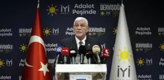 İYİ Parti Genel Başkanı Dervişoğlu, basın toplantısı düzenledi Açıklaması