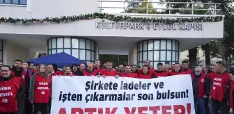 İzmir'de işçiler işbaşı ve sosyal hak eylemlerine devam ediyor
