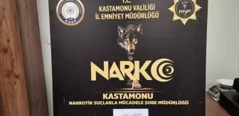 Kastamonu'da uyuşturucu operasyonunda yakalanan 3 zanlı tutuklandı