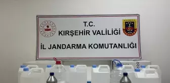 Kırşehir'de kaçak içki operasyonunda 2 zanlı yakalandı