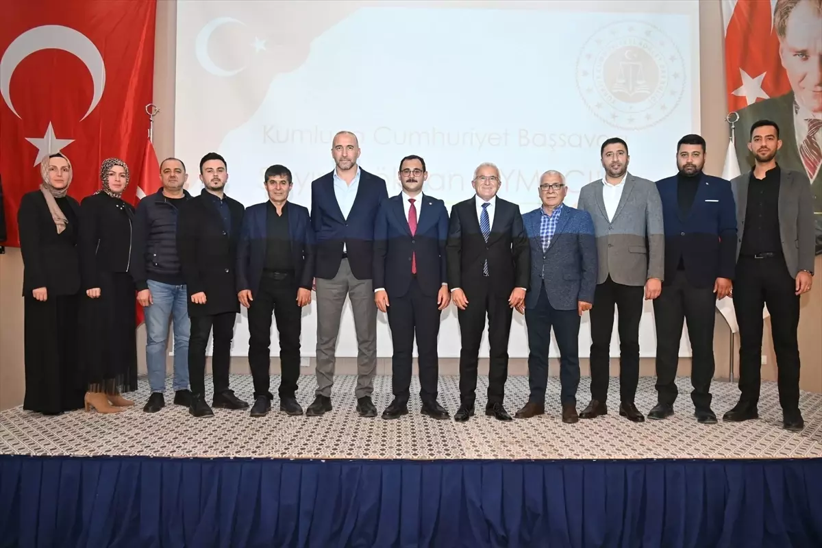 Kumluca Cumhuriyet Başsavcısı Kıymacı için veda töreni düzenlendi