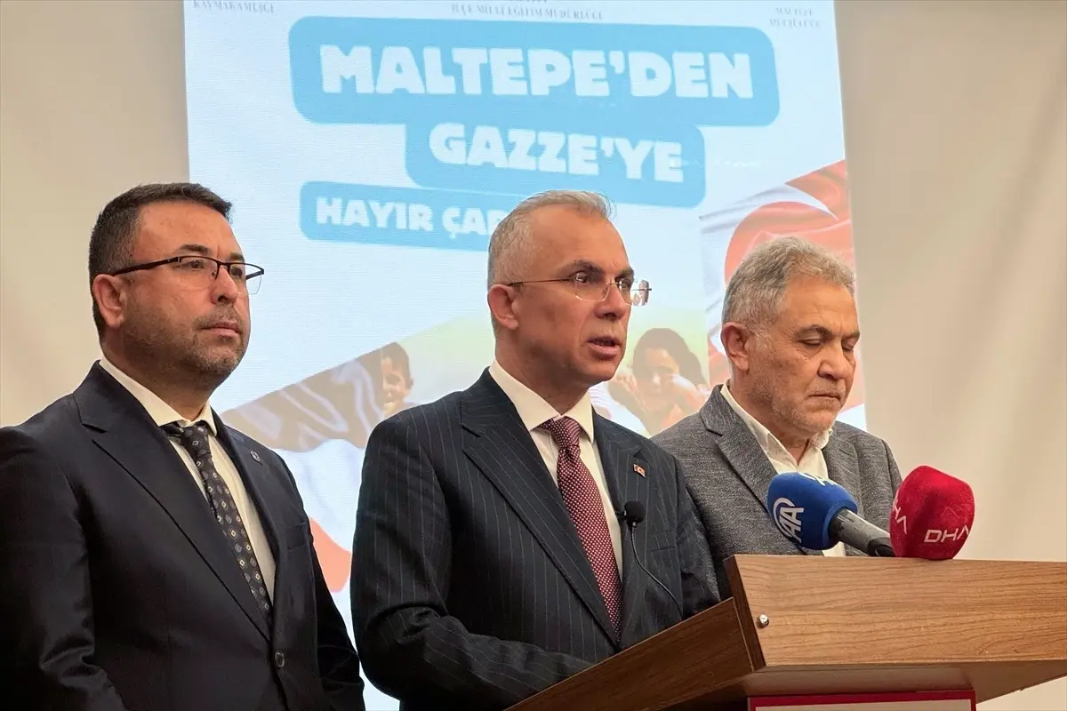 Maltepe'de 3 gün sürecek 'Gazze Yararına Hayır Çarşısı' kurulacak