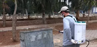 Mardin'de ilaçlama çalışmaları sürüyor