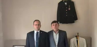 Meriç Kaymakamı Güvenç şehit ailesini ziyaret etti