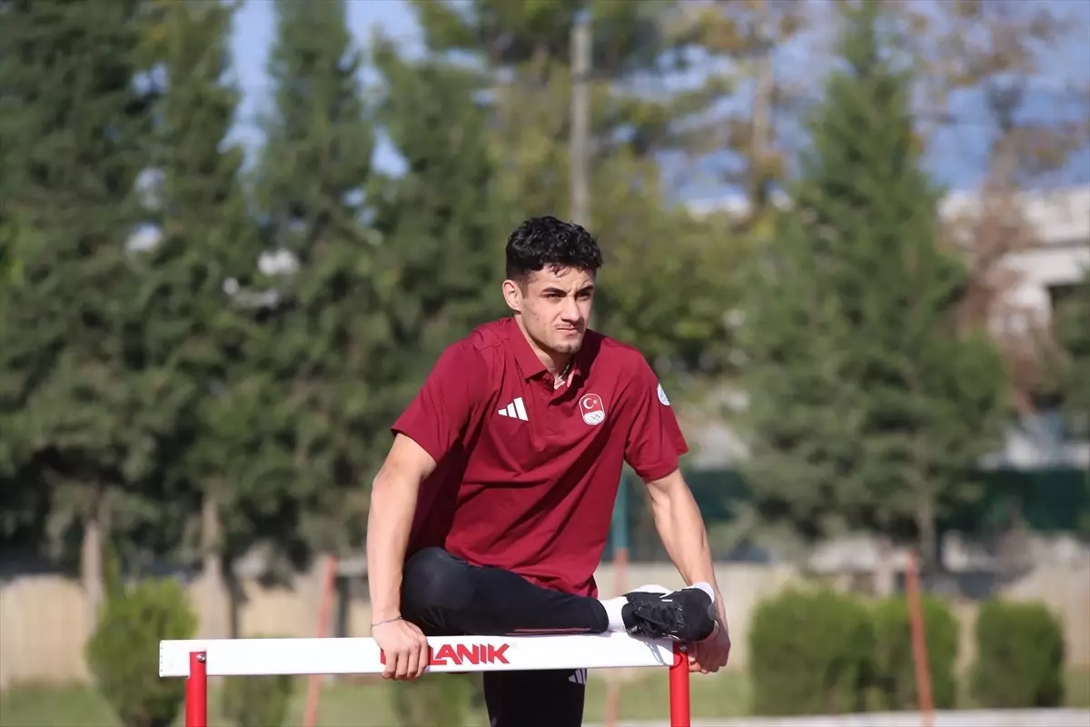 Milli atlet Koray Uygun, antrenör babasıyla dünya şampiyonasına hazırlıyor