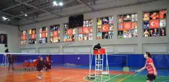 Muş'ta badminton müsabakaları düzenlendi