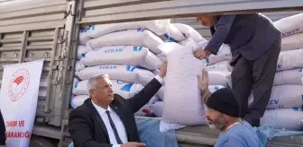 Osmaniye'de üreticilere sertifikalı tohumluk nohut dağıtıldı