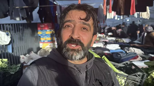 Pazarda eşofman çalan çocuğu iple bağladı: Seni anadan doğma edeceğim