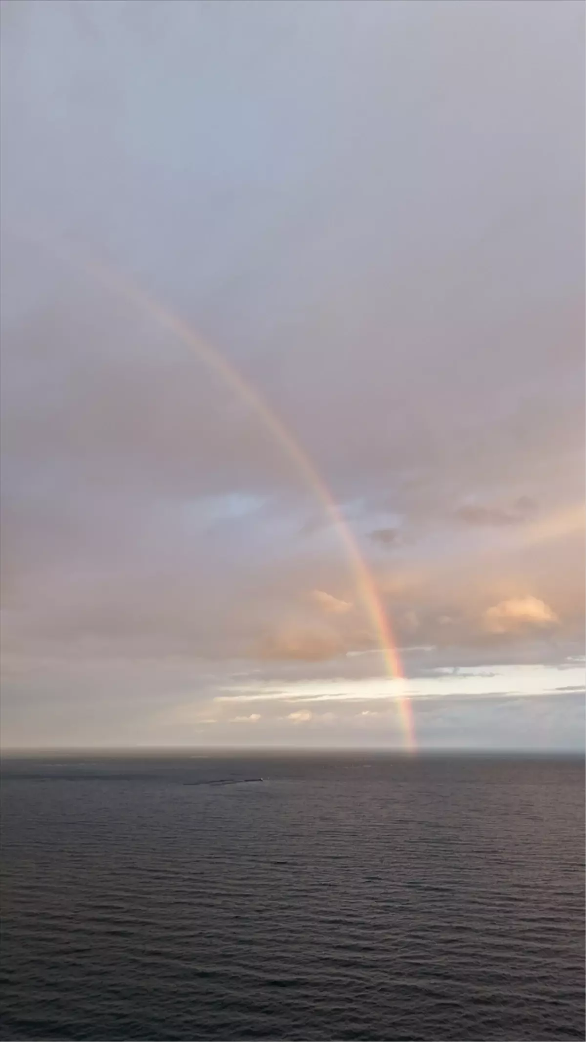 Samsun'da gökkuşağı oluştu