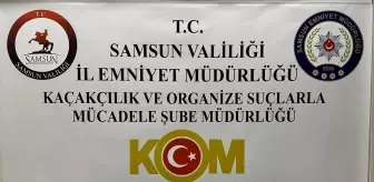 Samsun'da kaçakçılık operasyonunda 2 zanlı yakalandı