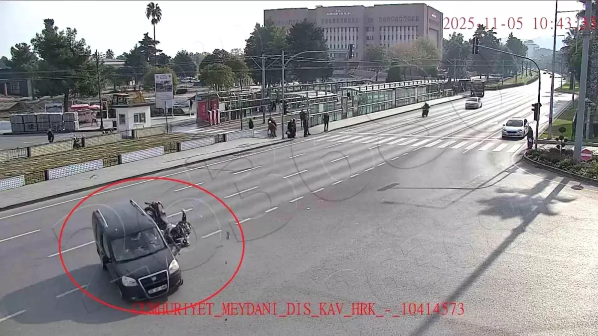 Samsun'da kazalar kameralarda