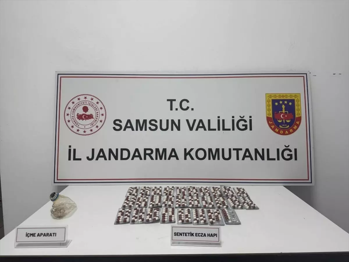 Samsun'da uyuşturucu operasyonunda 2 zanlı yakalandı
