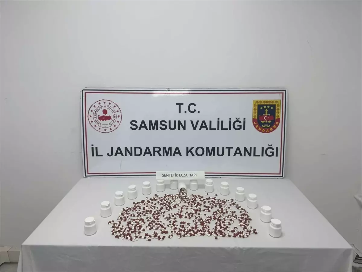 Samsun'da uyuşturucu operasyonunda yakalanan zanlı tutuklandı