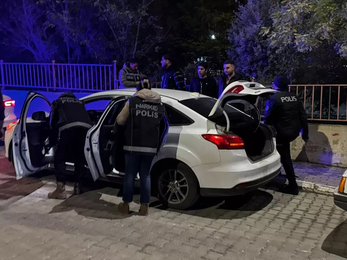 Şanlıurfa'da Narko alan denetimi gerçekleştirildi