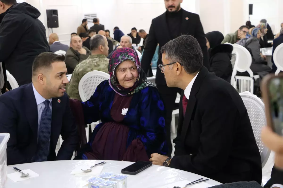 Şehit aileleri ve gaziler, 'Milli birlik ve beraberlik' programında bir araya geldi