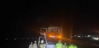 Şırnak'ta akaryakıt tankerinde çıkan yangın söndürüldü