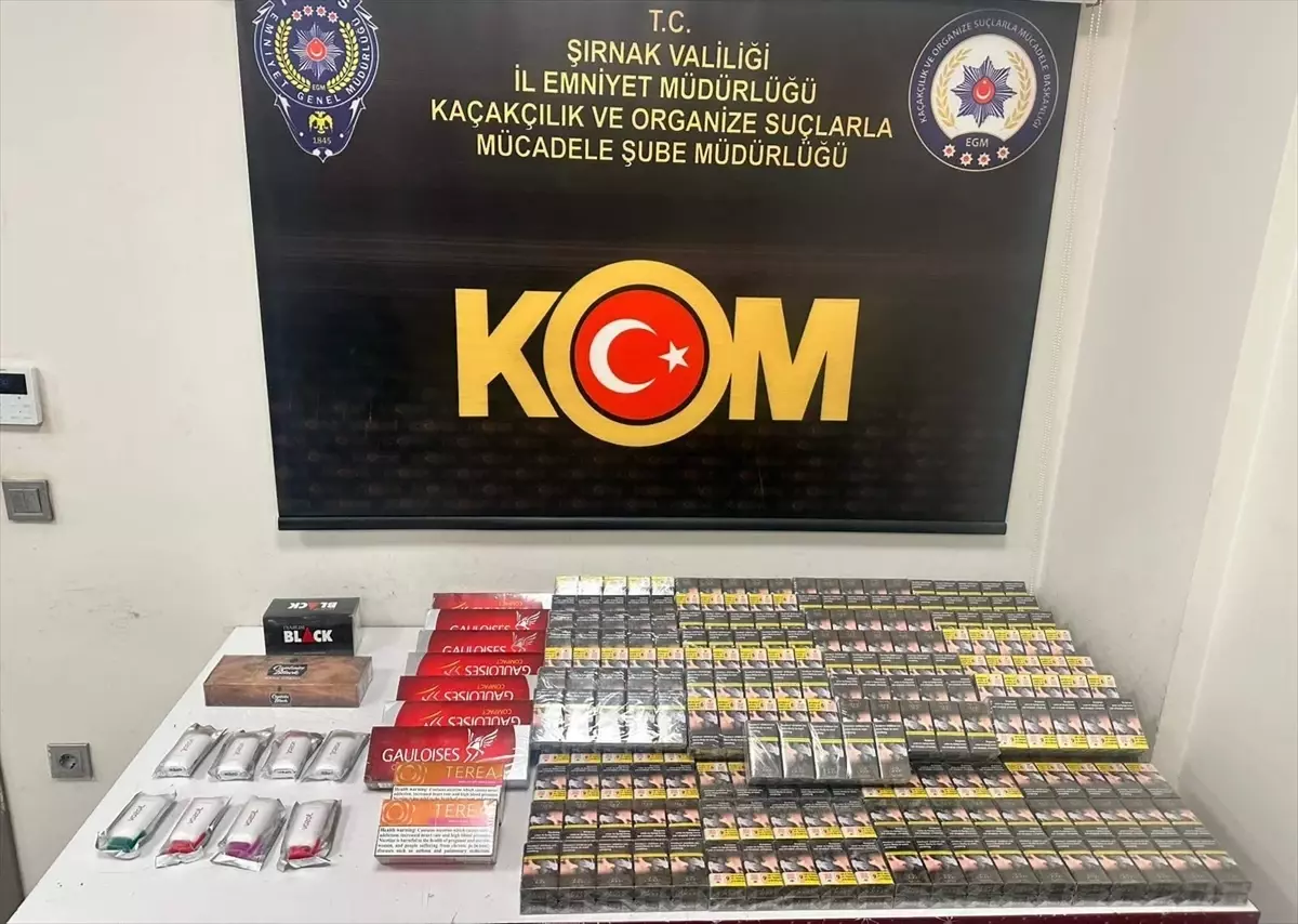 Şırnak'ta kaçakçılık operasyonlarında yakalanan 58 şüpheli hakkında adli işlem yapıldı