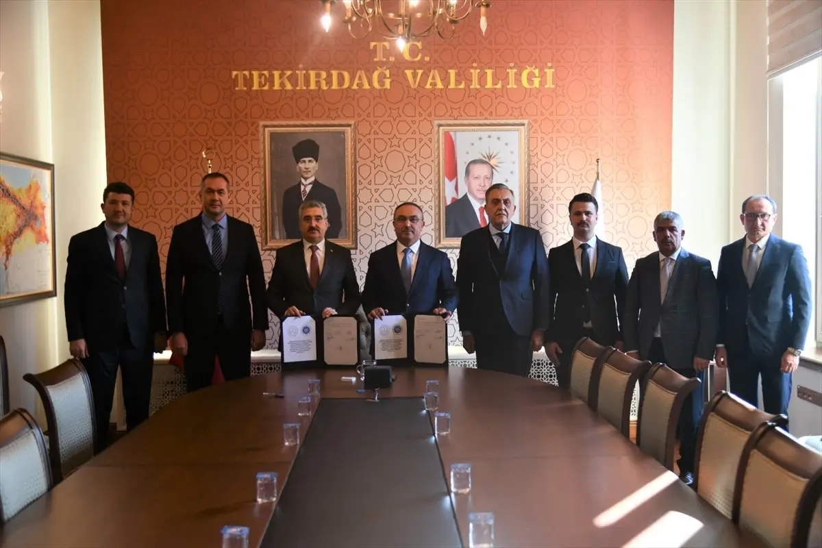 Tekirdağ'da sporun kalkındırılması için protokol imzalandı