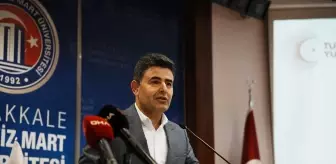 Ulaştırma ve Altyapı Bakan Yardımcısı Boyraz, Çanakkale'de üniversite öğrencilerine yatırımları anlattı Açıklaması