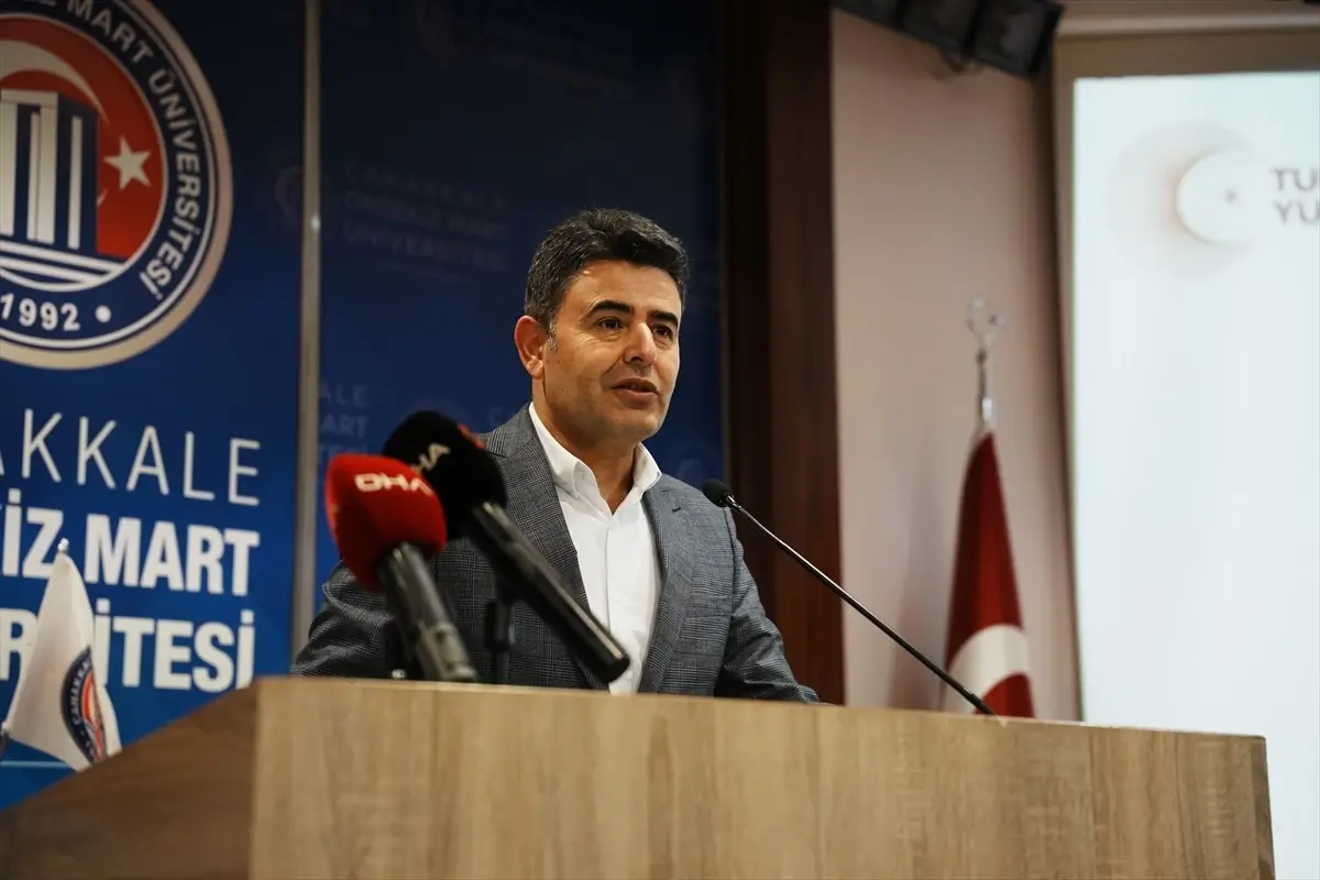 Ulaştırma ve Altyapı Bakan Yardımcısı Boyraz, Çanakkale'de üniversite öğrencilerine yatırımları anlattı Açıklaması