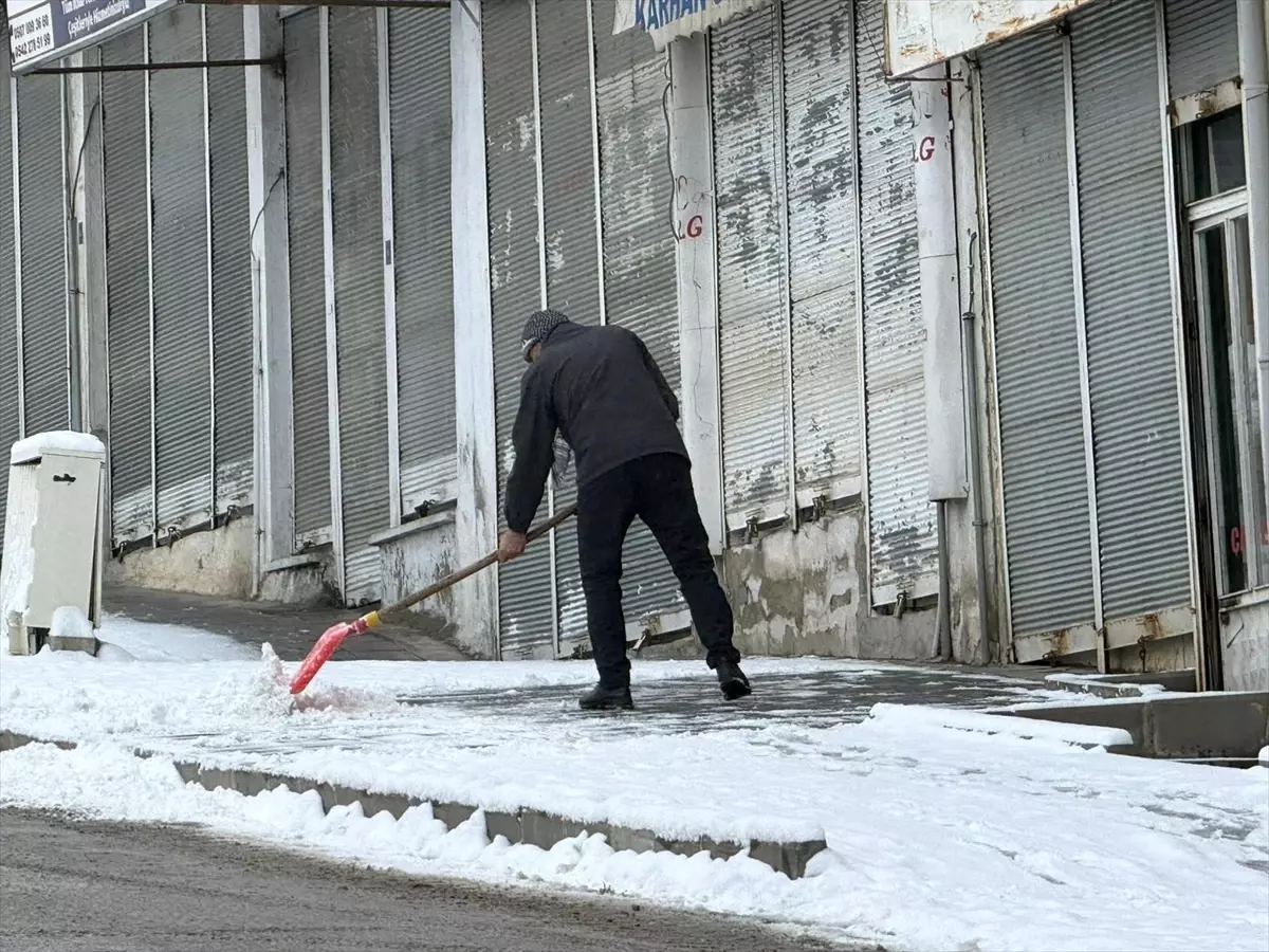 Van ve Hakkari'de kar nedeniyle 172 yerleşim yerine ulaşım sağlanamıyor