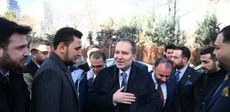 Yeniden Refah Partisi Genel Başkanı Erbakan, İl Başkanları Toplantısı öncesi açıklamalarda bulundu