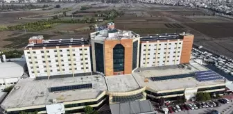 Yüreğir Devlet Hastanesi GES projesiyle enerji giderlerinde yaklaşık yüzde 25 tasarruf sağlıyor