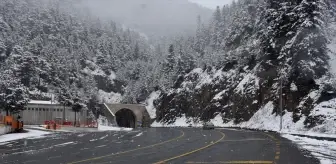 Zigana Dağı'nda kar etkili oldu