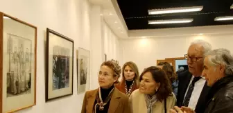 Zonguldak'ta 'Prof. Dr. Basri Erdem Uluslararası Baskı Koleksiyonu Sergisi' açıldı