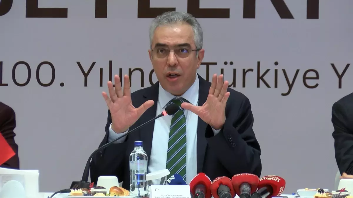 Cumhurbaşkanı Başdanışmanı Uçum: Cumhuriyet'in yükseliş dönemi yaşanacak