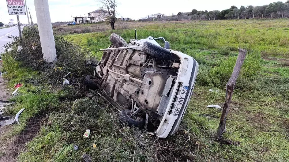 Hurdaya dönen araçtan ağır yaralı olarak çıkartılan adam hayatını kaybetti