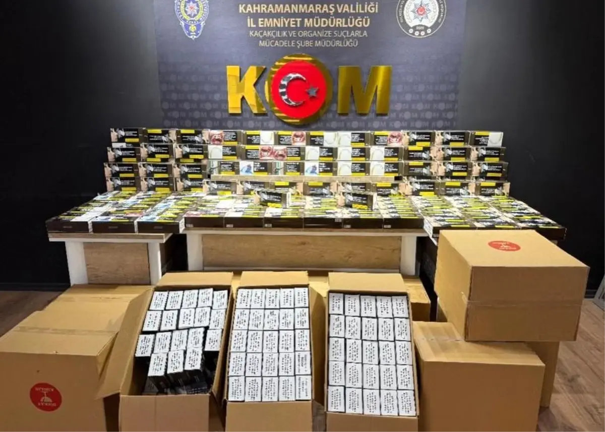 Kahramanmaraş'ta kaçakçılıkla ilgili 4 şüpheli yakalandı