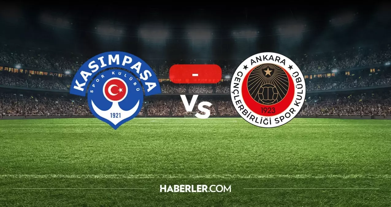 Kasımpaşa Gençlerbirliği maçı kaç kaç? MAÇ SONUCU! Kasımpaşa Gençlerbirliği golleri kim attı, canlı maç anlatımı!