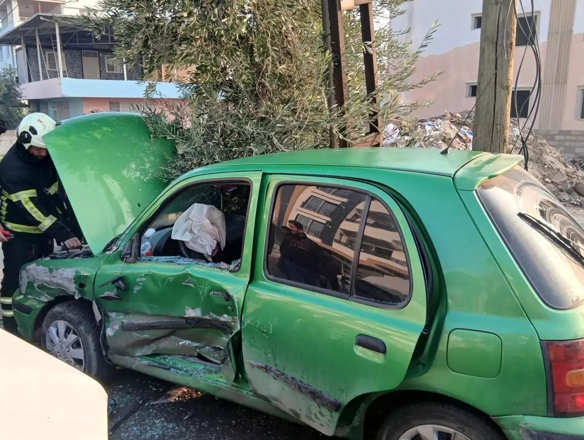 Kırıkhan'da trafik kazası: 1 yaralı