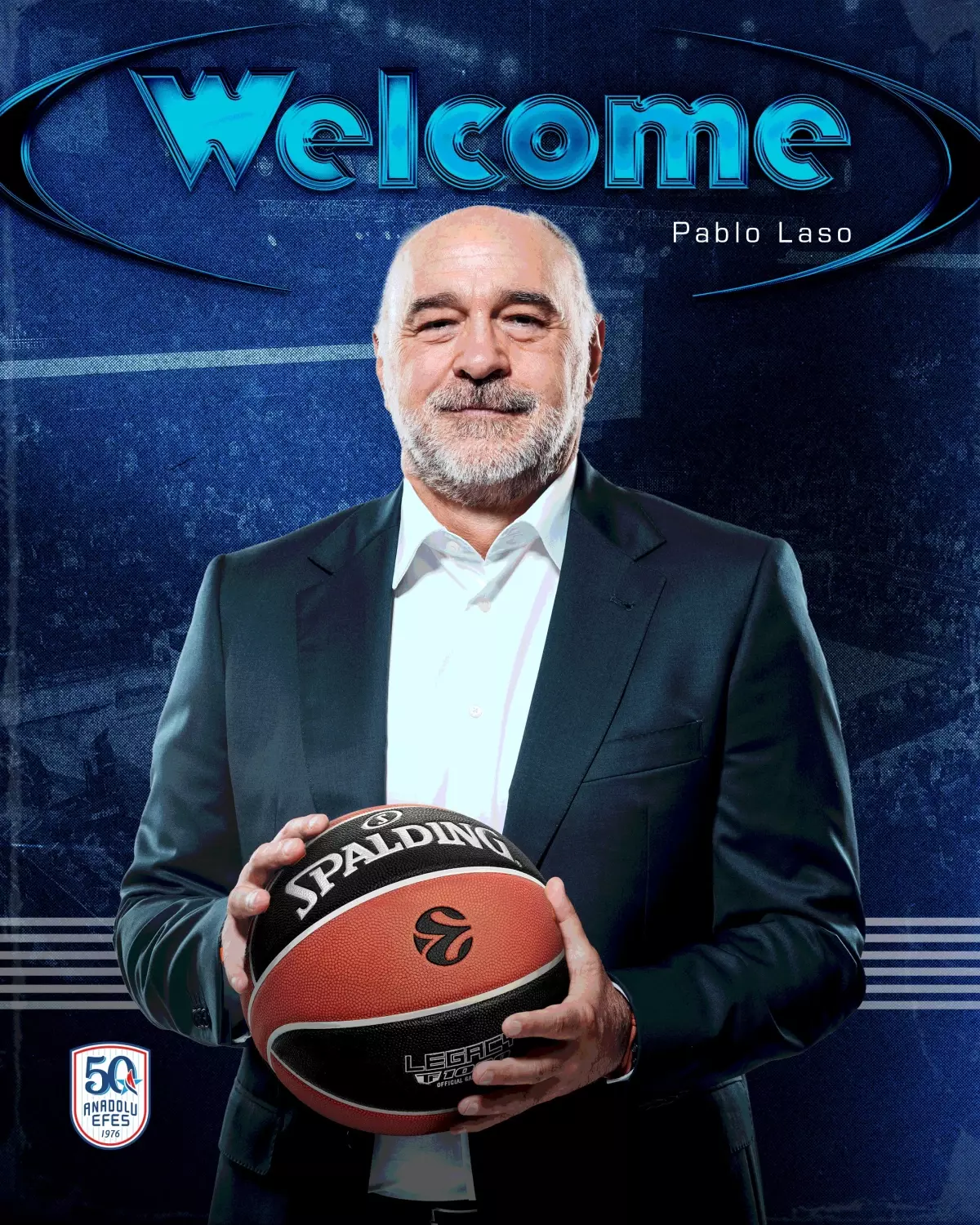 Anadolu Efes Pablo Laso'yu Başantrenör olarak Göreve Getirdi